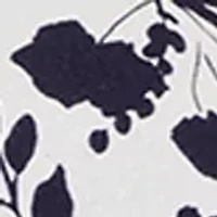 Plus Printed Boat Neck Top