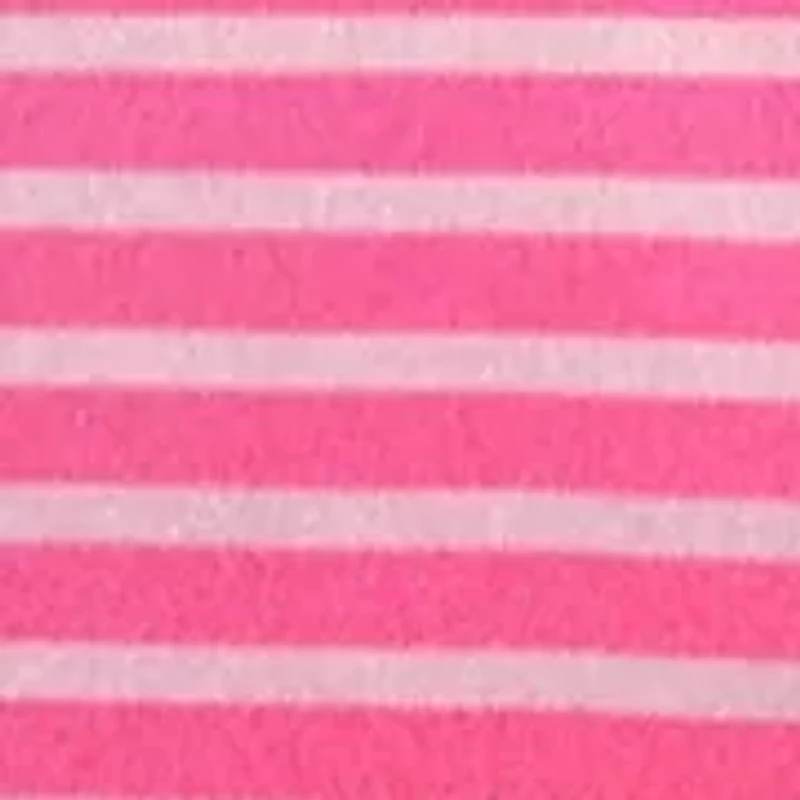 Plus Striped Boat Neck Top