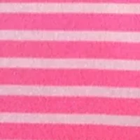 Plus Striped Boat Neck Top