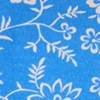 Plus Three-Quarter Sleeve Split Neck Printed T-Shirt