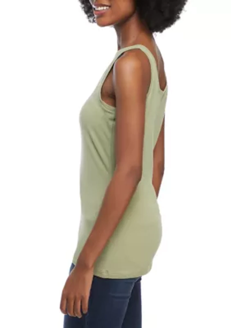 Women's Sleeveless Scoop Neck Tank