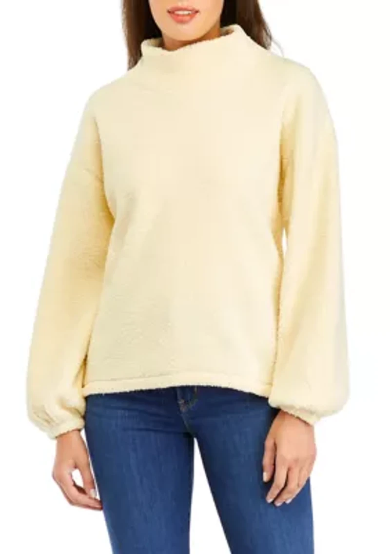 Women's Fleece Funnel Neck Sweatshirt