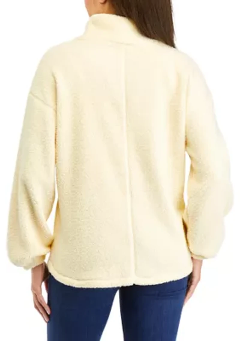 Women's Fleece Funnel Neck Sweatshirt