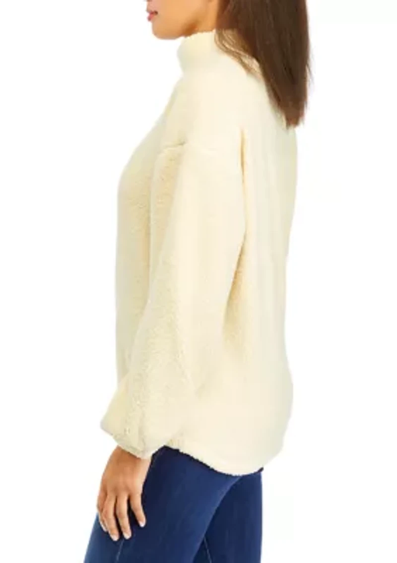 Women's Fleece Funnel Neck Sweatshirt