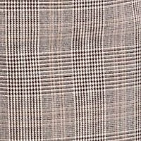 Women's High Rise Extended Tab Plaid Trouser Pants