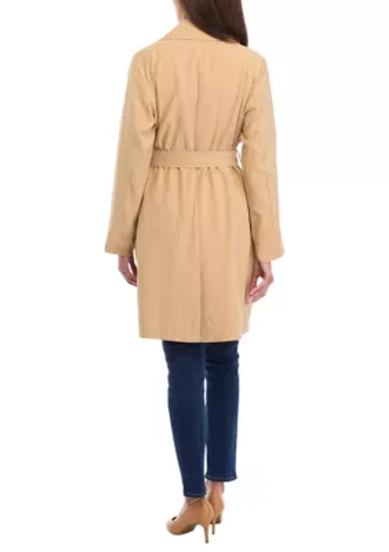 Women's Belted Trench Coat