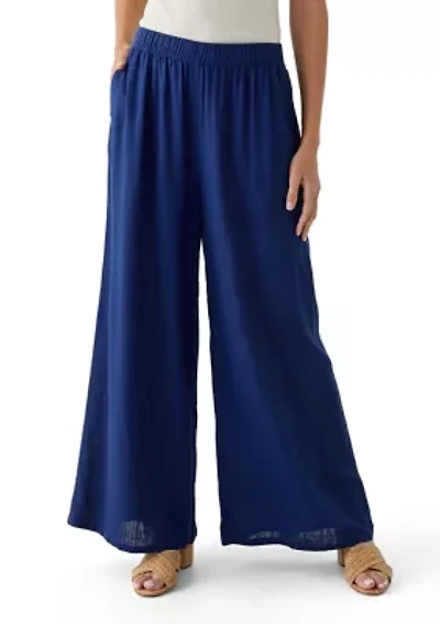 Women's Pull On Palazzo Pants