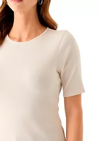 Women's Ribbed Knit Top