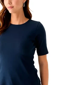 Women's Ribbed Knit Top