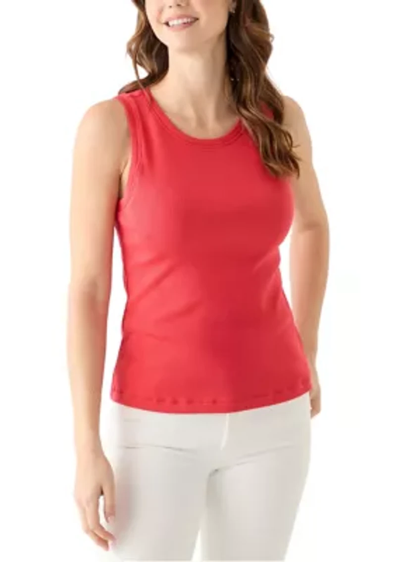 Women's Solid Sweater Knit Top