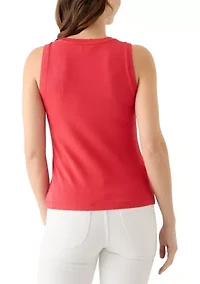 Women's Solid Sweater Knit Top
