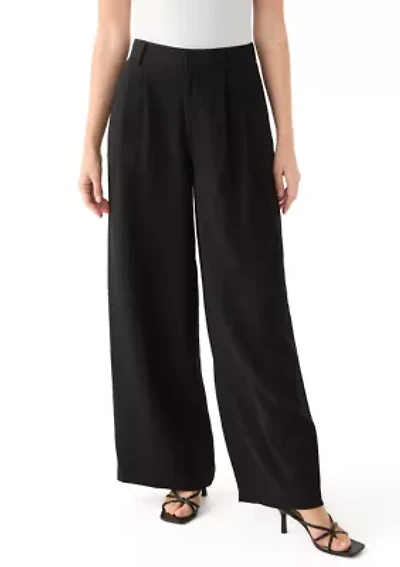 Women's Relaxed Pleat Front Trouser Pants