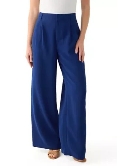 Women's Relaxed Pleat Front Trouser Pants