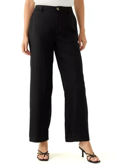 Women's Button Front Trouser Pants