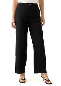 Women's Button Front Trouser Pants