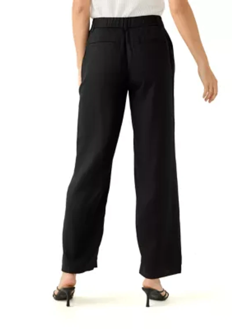 Women's Button Front Trouser Pants