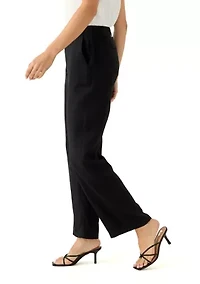 Women's Button Front Trouser Pants