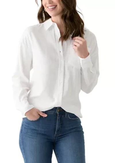 Women's Big Linen Shirt