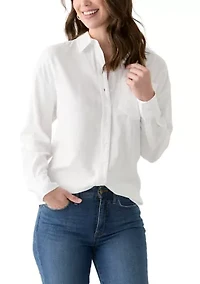 Women's Big Linen Shirt