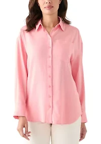 Women's Big Linen Shirt