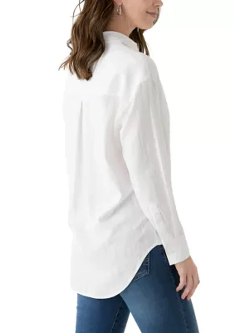Women's Big Linen Shirt