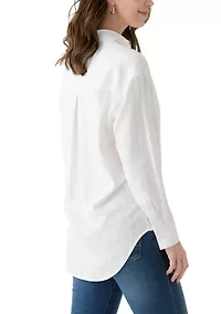 Women's Big Linen Shirt