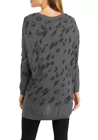 Petite Dolman Crew Neck Sweater