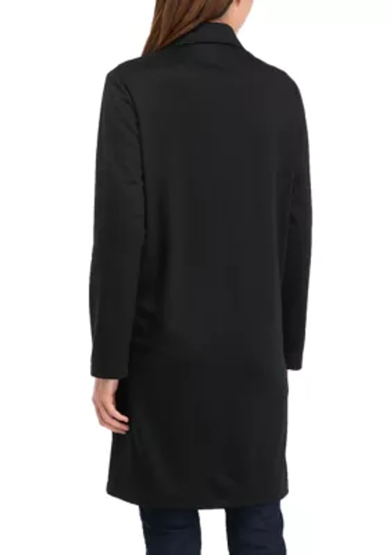 Petite Longline Knit Blazer