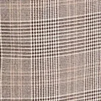 Plus High Rise Extended Tab Plaid Trouser Pants