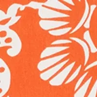 Plus Printed Cap Sleeve Blouse