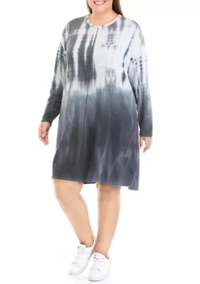 Studio Plus Long Sleeve Baby Terry Dress