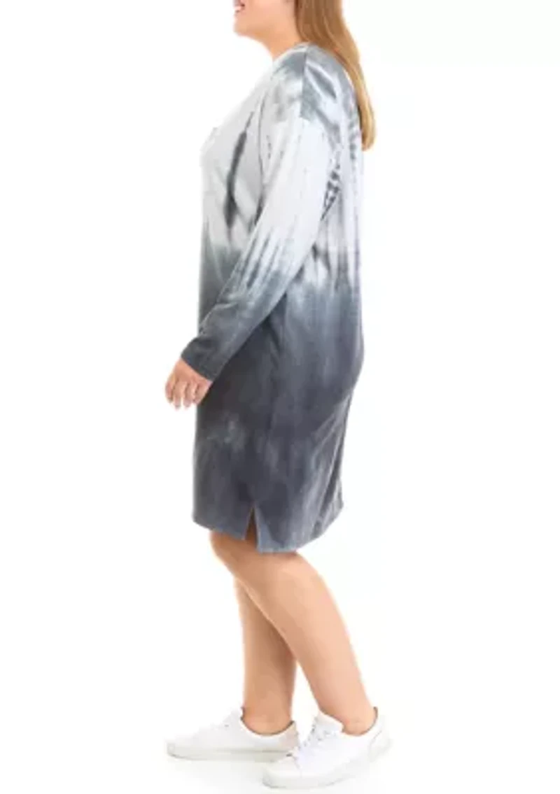 Studio Plus Long Sleeve Baby Terry Dress