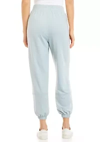 Women's Blouson Hem Solid Pants