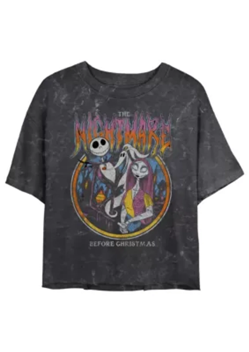 Nightmare Metal Circle Graphic T-Shirt