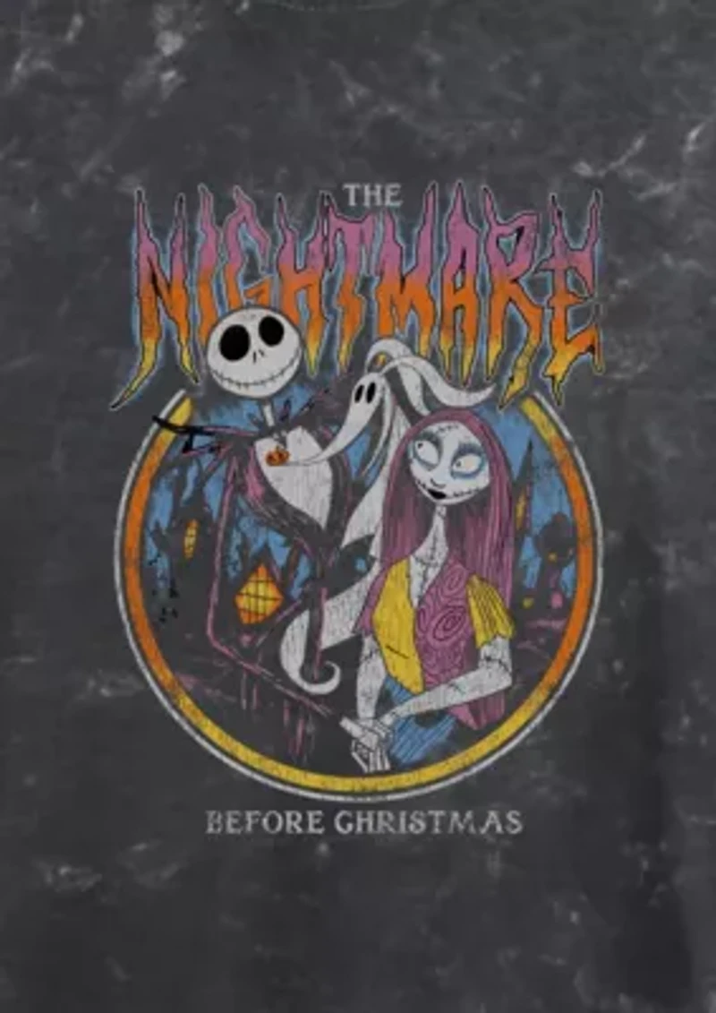 Nightmare Metal Circle Graphic T-Shirt