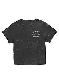 Spidey NY Chest Graphic Mineral Wash Baby Tee