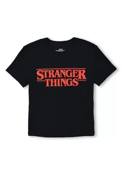 Red Vertical ST Graphic Baby Tee