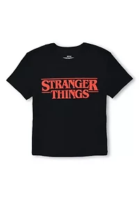 Red Vertical ST Graphic Baby Tee