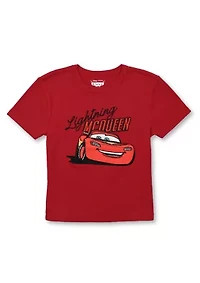 McQueen Smile Graphic Baby Tee