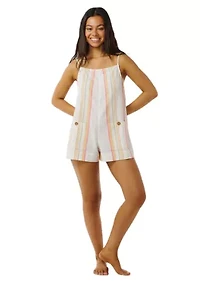 Women's Classic Surf Stripe Romper