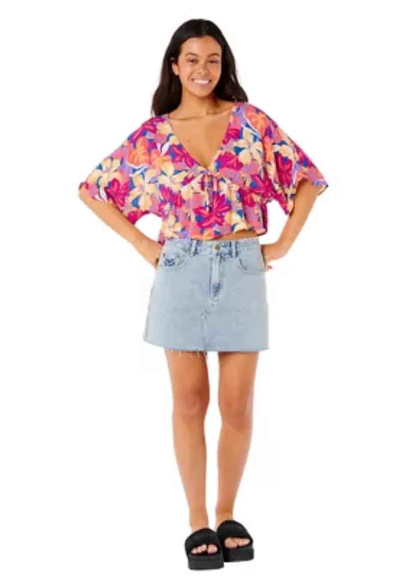 Women's Es Vedra Printed Summer Top