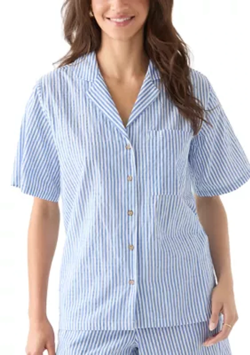 Women's Es Vedra Short Sleeve Stripped Shirt