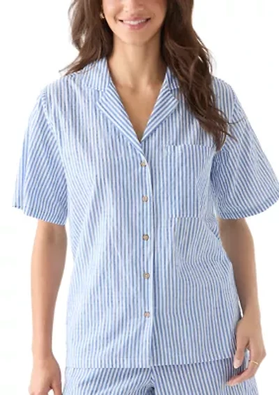 Women's Es Vedra Short Sleeve Stripped Shirt