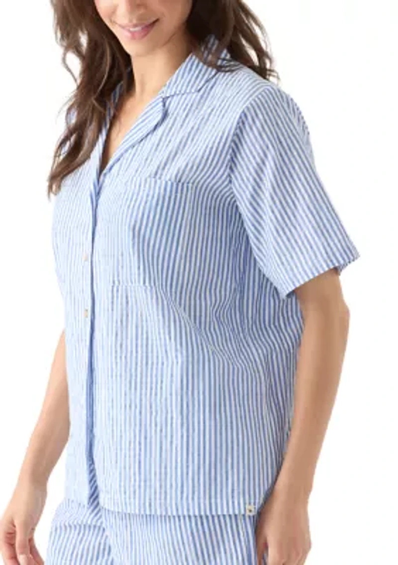 Women's Es Vedra Short Sleeve Stripped Shirt
