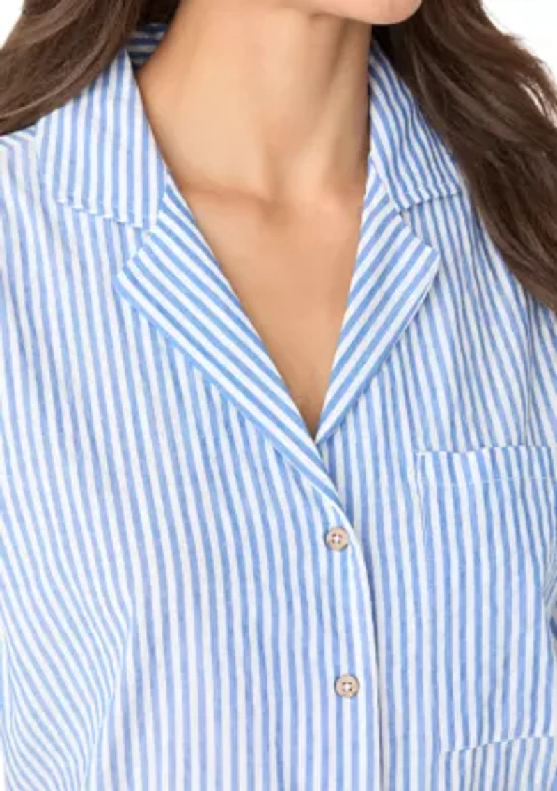 Women's Es Vedra Short Sleeve Stripped Shirt