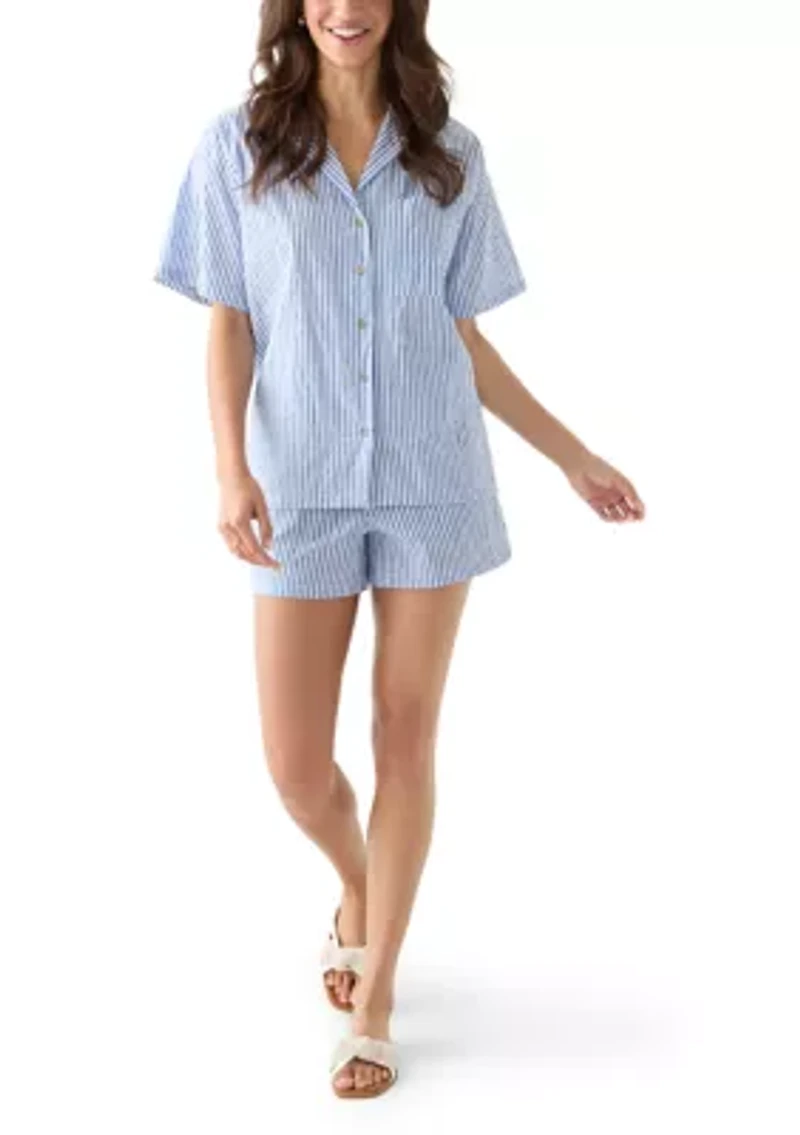 Women's Es Vedra Short Sleeve Stripped Shirt