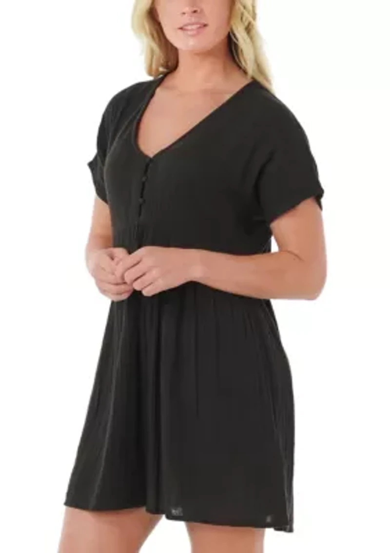 Women's Short Dolman Sleeve Surf Dress