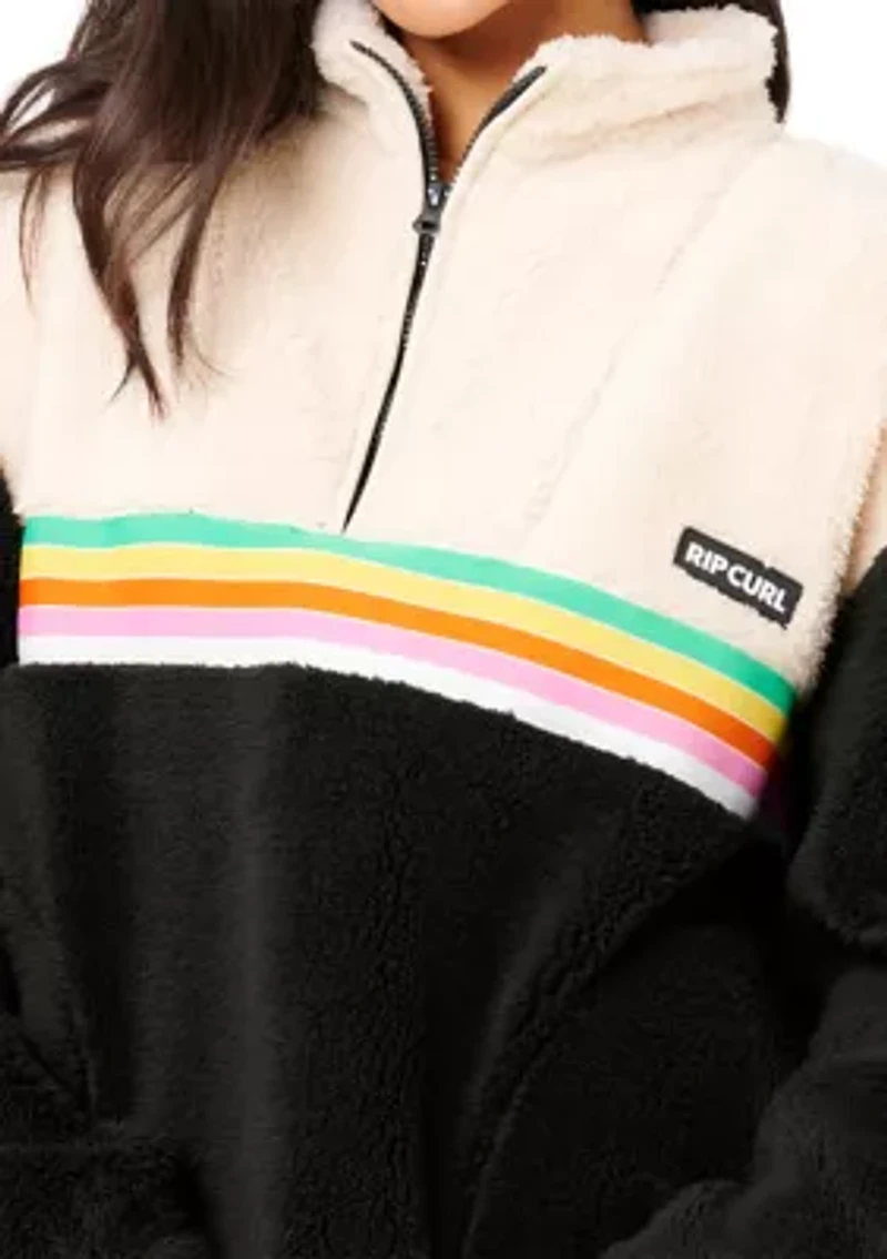 Women's Surf Revival 1/4 Zip Polar Fleece Pullover