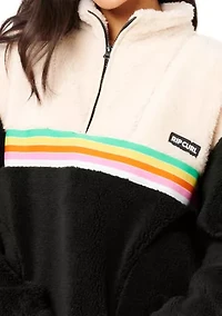 Women's Surf Revival 1/4 Zip Polar Fleece Pullover