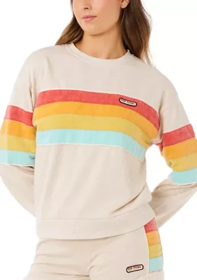 Surf Revival Relaxed Fit Crew Neck Sweatshirt